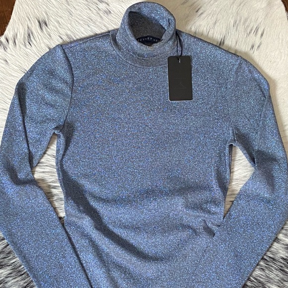 ZEYNEP ARCAY METALLIC MINI-DRESS, IT/40 GREY-BLUE - Picture 4 of 11